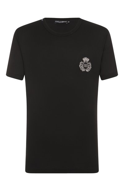 Мужская хлопковая футболка DOLCE & GABBANA, арт. G8PV1Z/G7PJ6