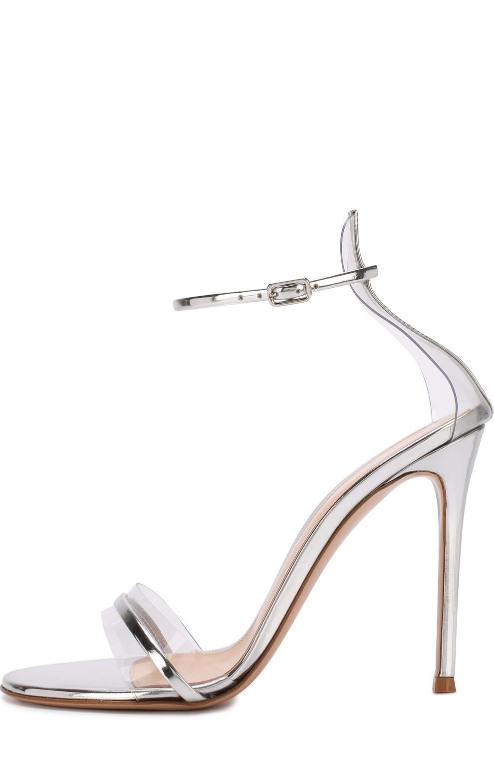 Босоножки portofino с прозрачными вставками на шпильке GIANVITO ROSSI, арт. G60128.15RIC.MEPARTR, фото 3