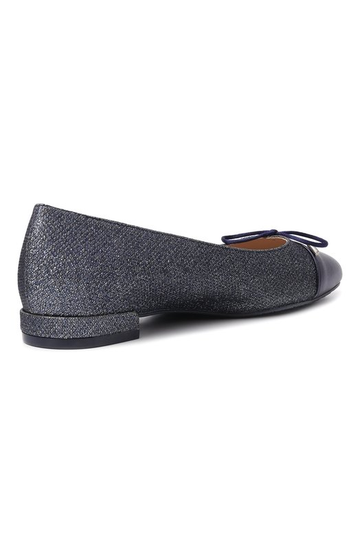 Текстильные балетки Sleek Bow Stuart Weitzman 3