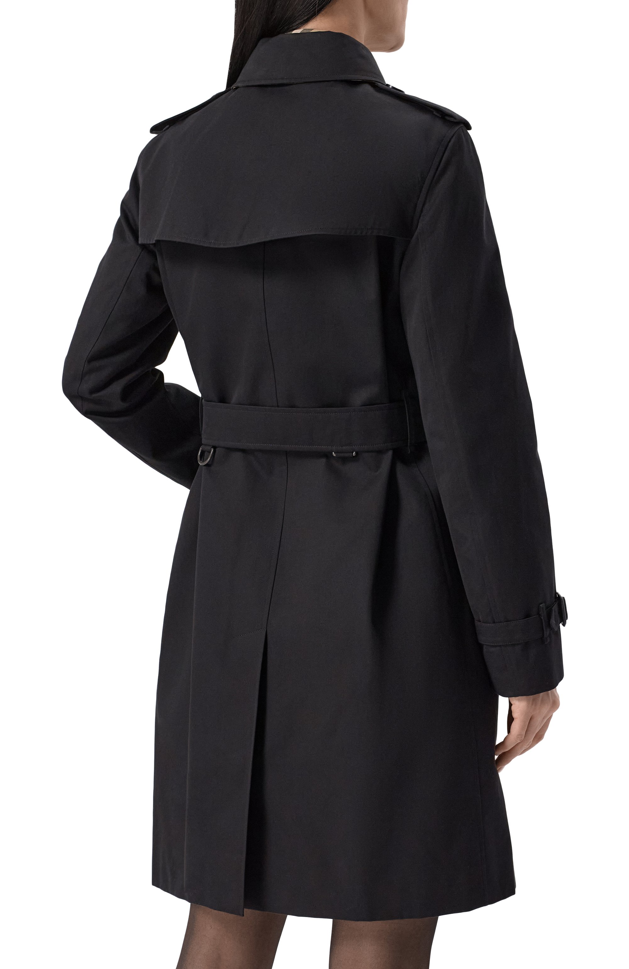 Хлопковый тренч BURBERRY, арт. 8079409, фото 4