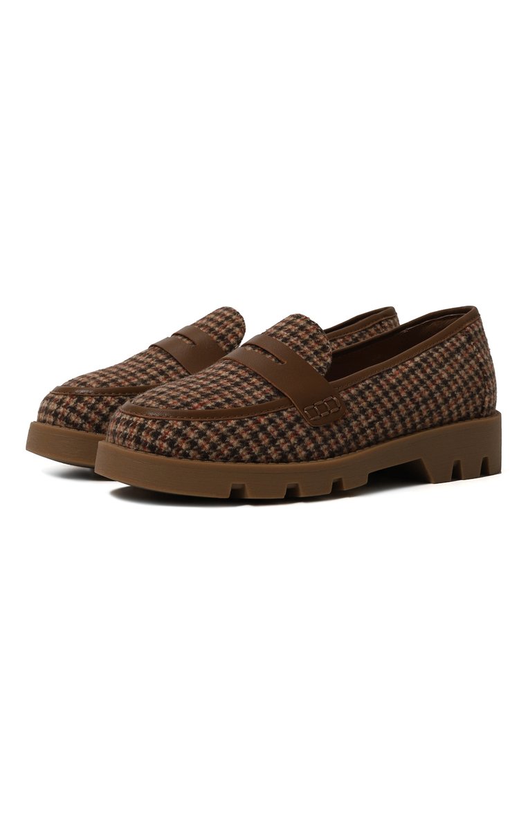 Шерстяные лоферы paula AGE OF INNOCENCE, арт. 000361/PAULA PLAID/34, фото 1