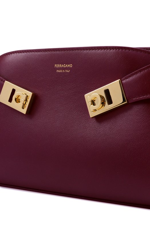 Сумка Hug mini Ferragamo 218964/789 Бордовый  218964/789 Фото 6