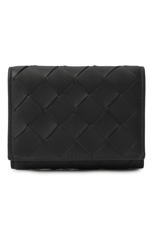 Кожаное портмоне Bottega Veneta 609285/V3UH1 Чёрный 609285/V3UH1