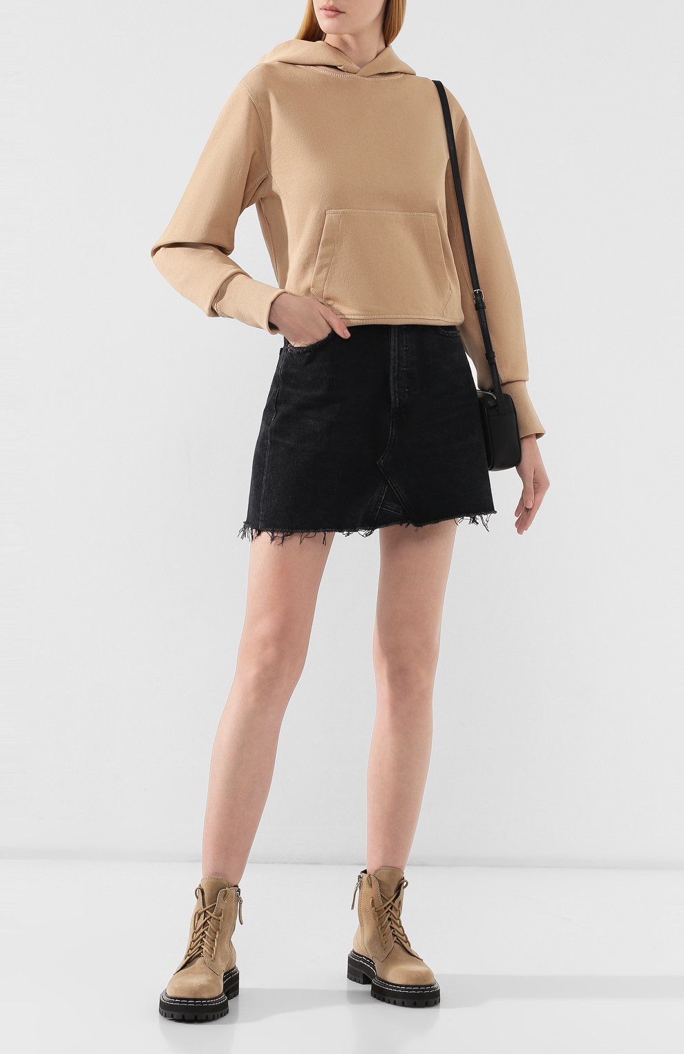 Хлопковое худи HELMUT LANG, арт. J01DW515, фото 2