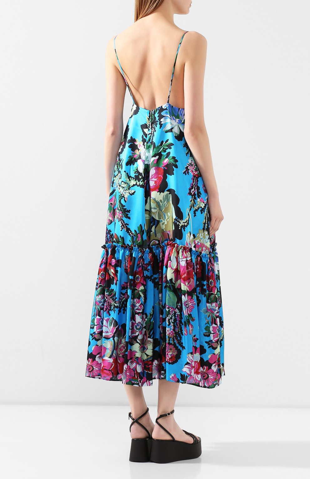 Платье из вискозы DRIES VAN NOTEN, арт. 201-11052-9436, фото 4