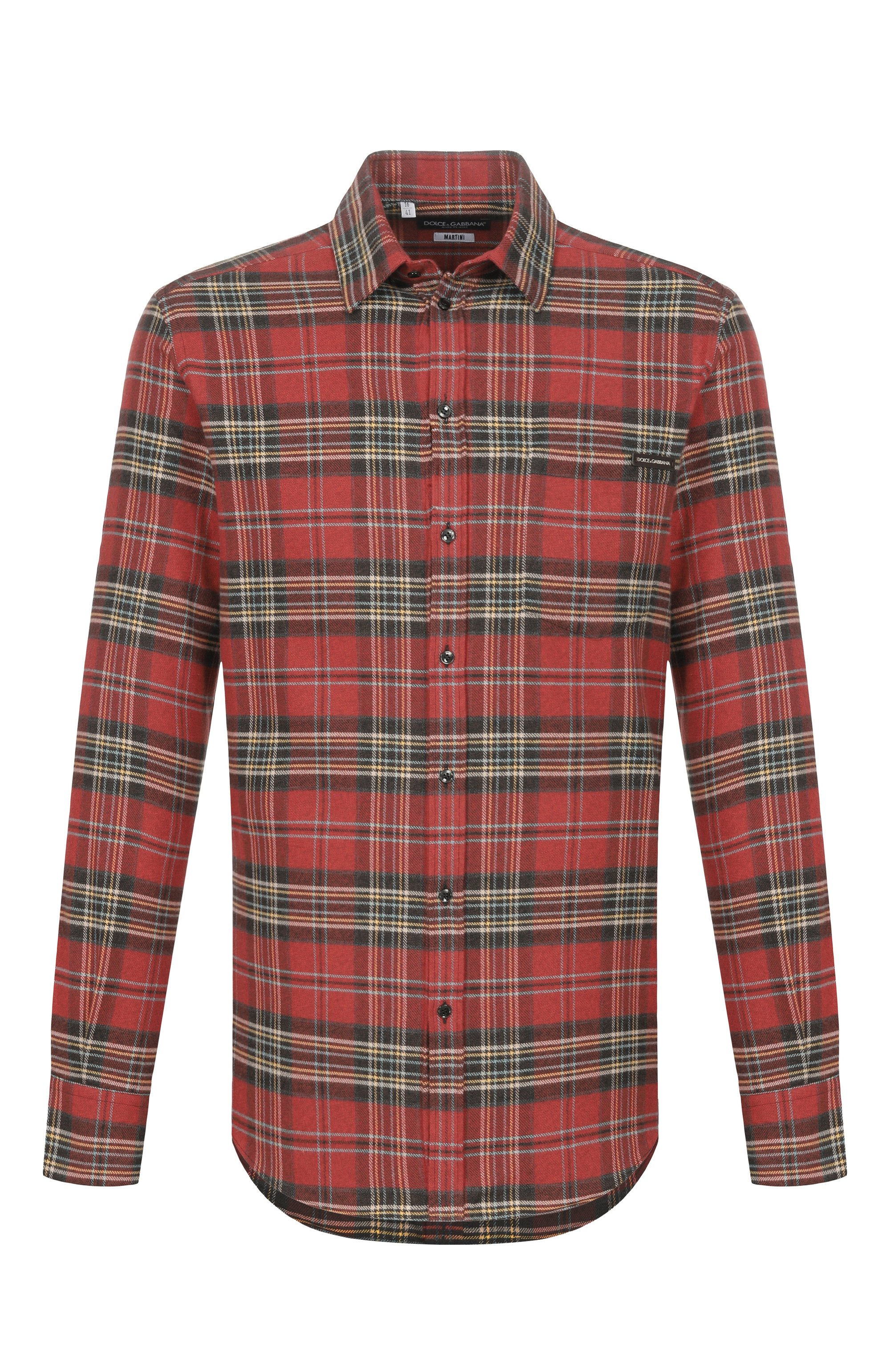 Хлопковая рубашка DOLCE & GABBANA, арт. G5JZ9T/FQ5NG, фото 1