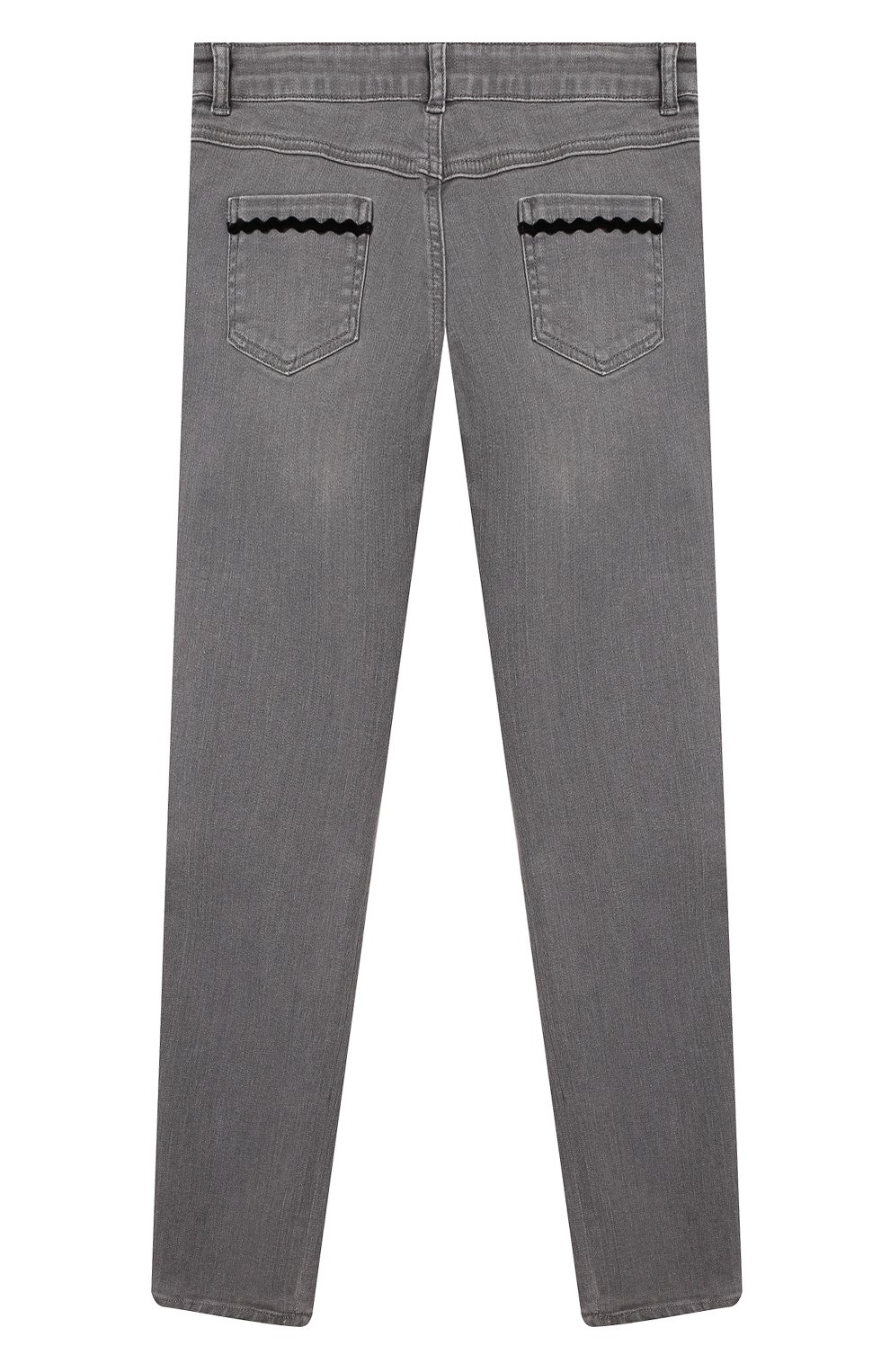 Джинсы TARTINE ET CHOCOLAT серого цвета по цене 10750 руб., арт. TP22012/6A-10A, фото 2 Джинсы TARTINE ET CHOCOLAT, арт. TP22012/6A-10A, фото 2