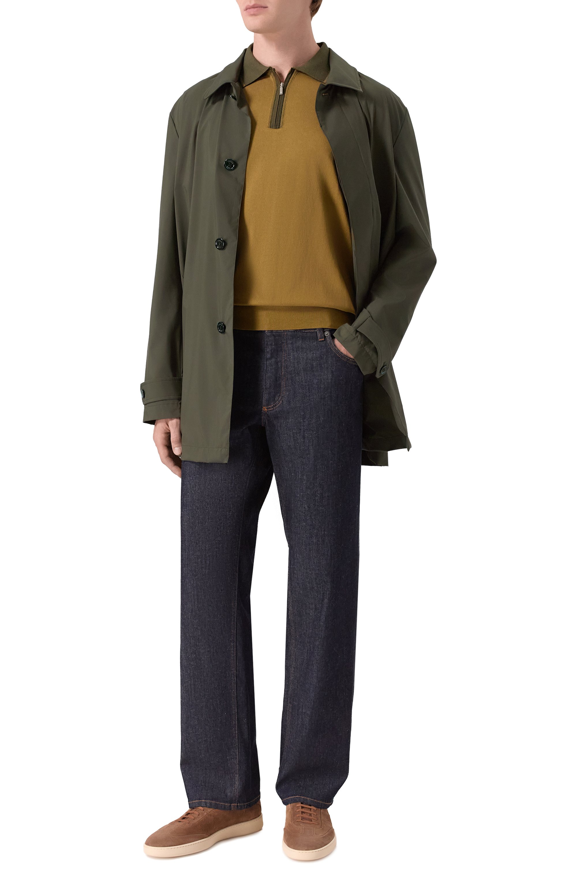 Поло из хлопка и шелка ZILLI, арт. KZP002M0142VUC000, фото 2