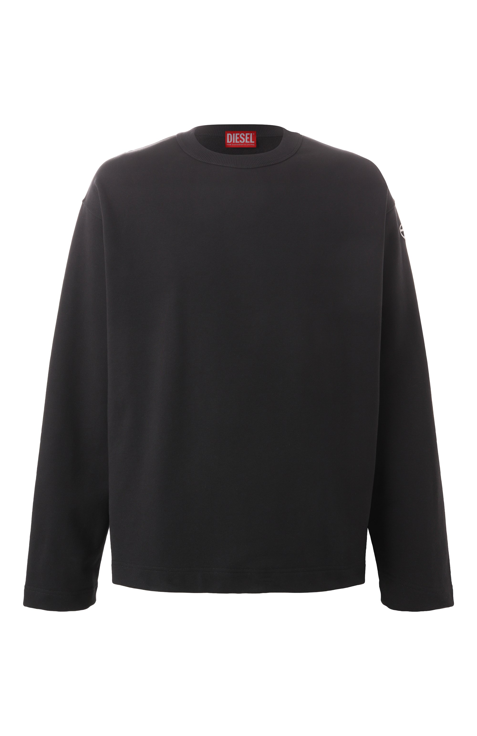 Хлопковый лонгслив DIESEL, арт. A09857/0BMBJ, фото 1