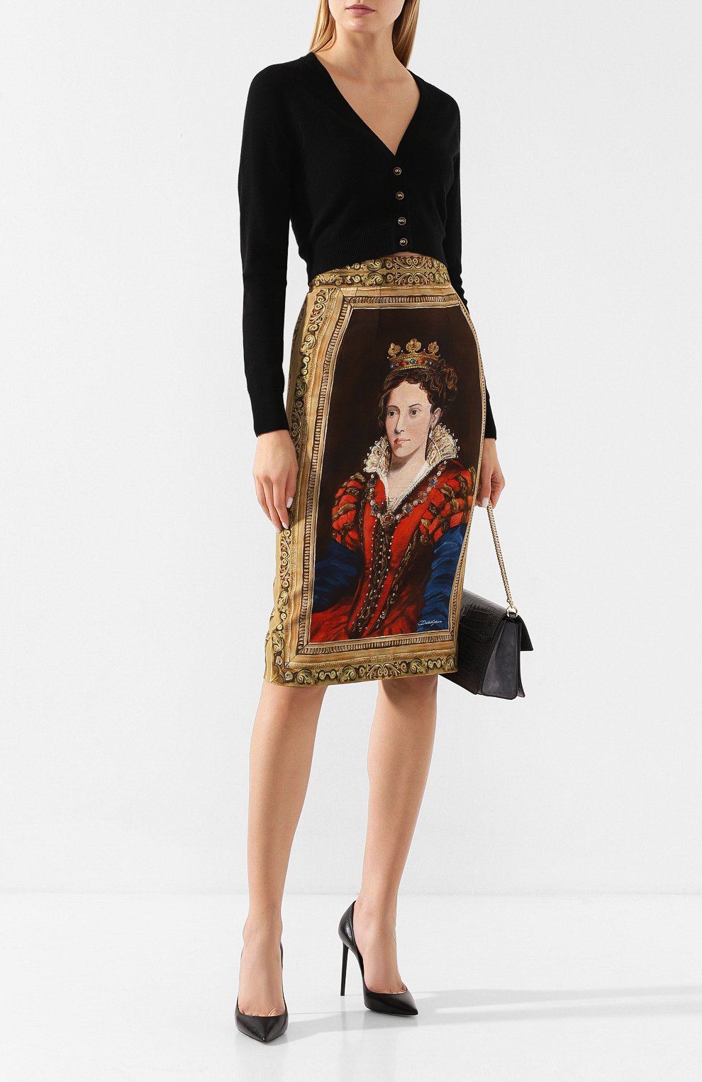 Юбка с принтом DOLCE & GABBANA, арт. F4BL4T/GD024, фото 2