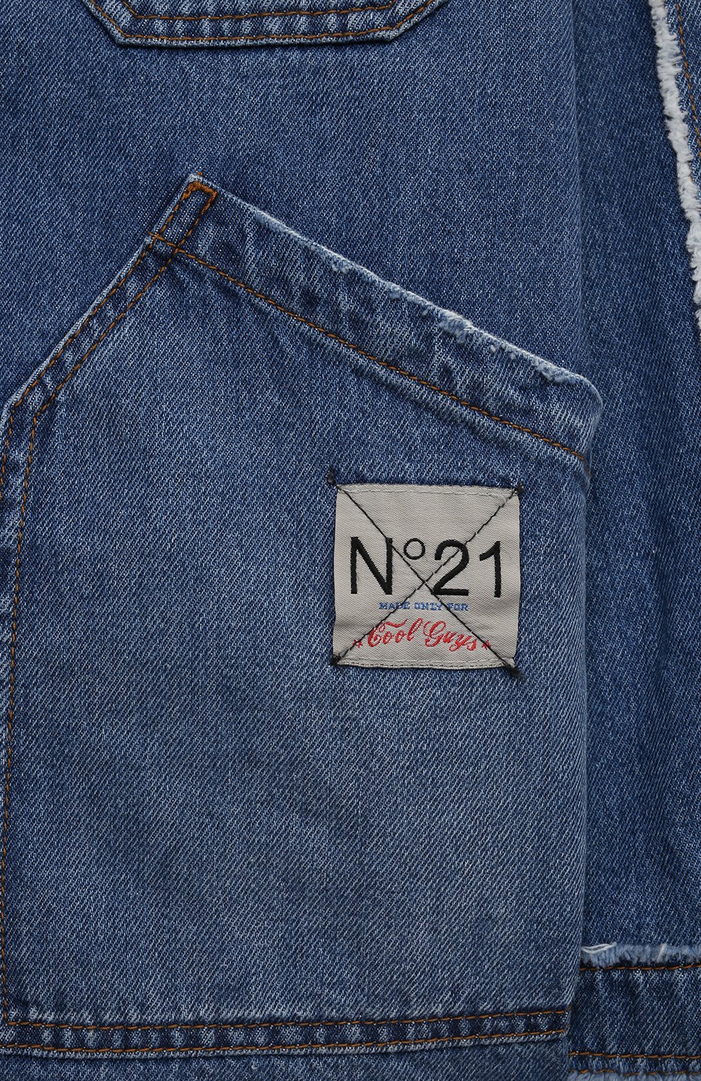 Джинсовая куртка N21, арт. N21907/N0338, фото 3