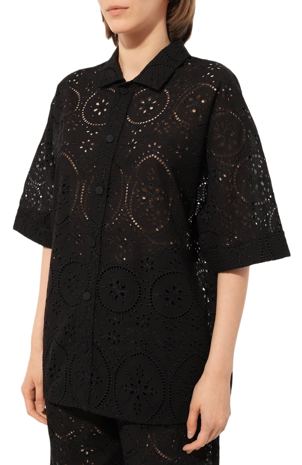 Хлопковая рубашка CHARO RUIZ IBIZA, арт. 233200, фото 3