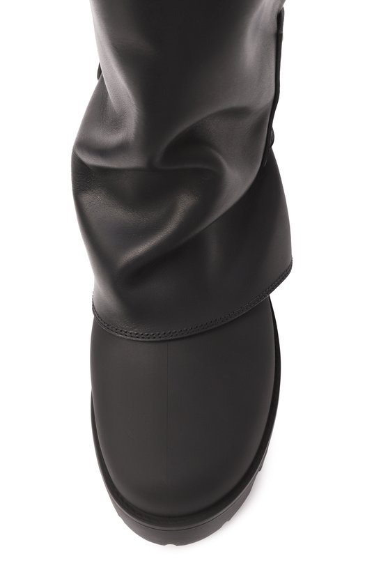 Комбинированные ботинки Dolce & Gabbana CT1109/AX872 Чёрный  CT1109/AX872 Фото 6