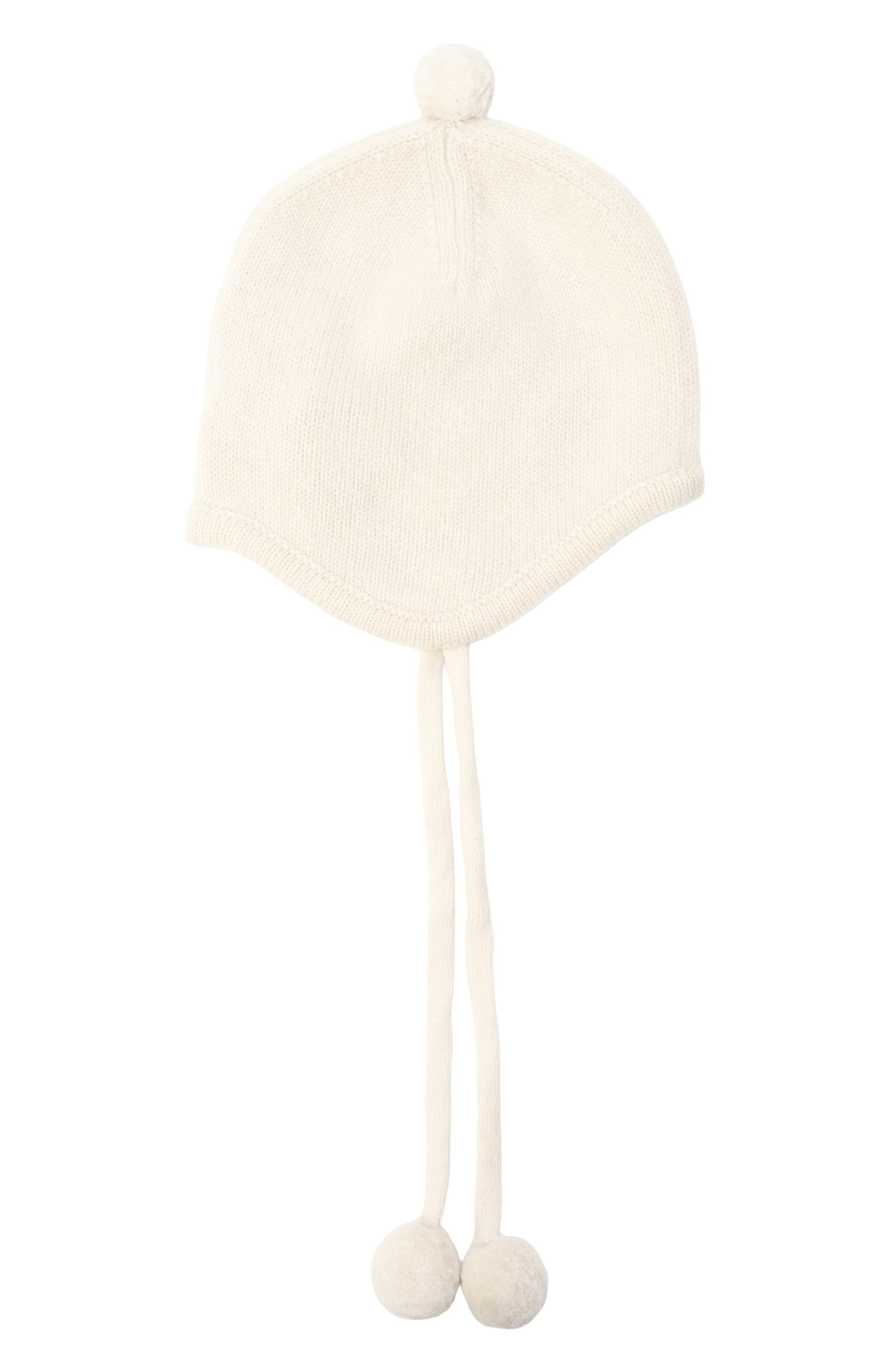 Кашемировая шапка OSCAR ET VALENTINE кремового цвета по цене 12500 руб., арт. BON01, фото 1 Кашемировая шапка OSCAR ET VALENTINE, арт. BON01, фото 1