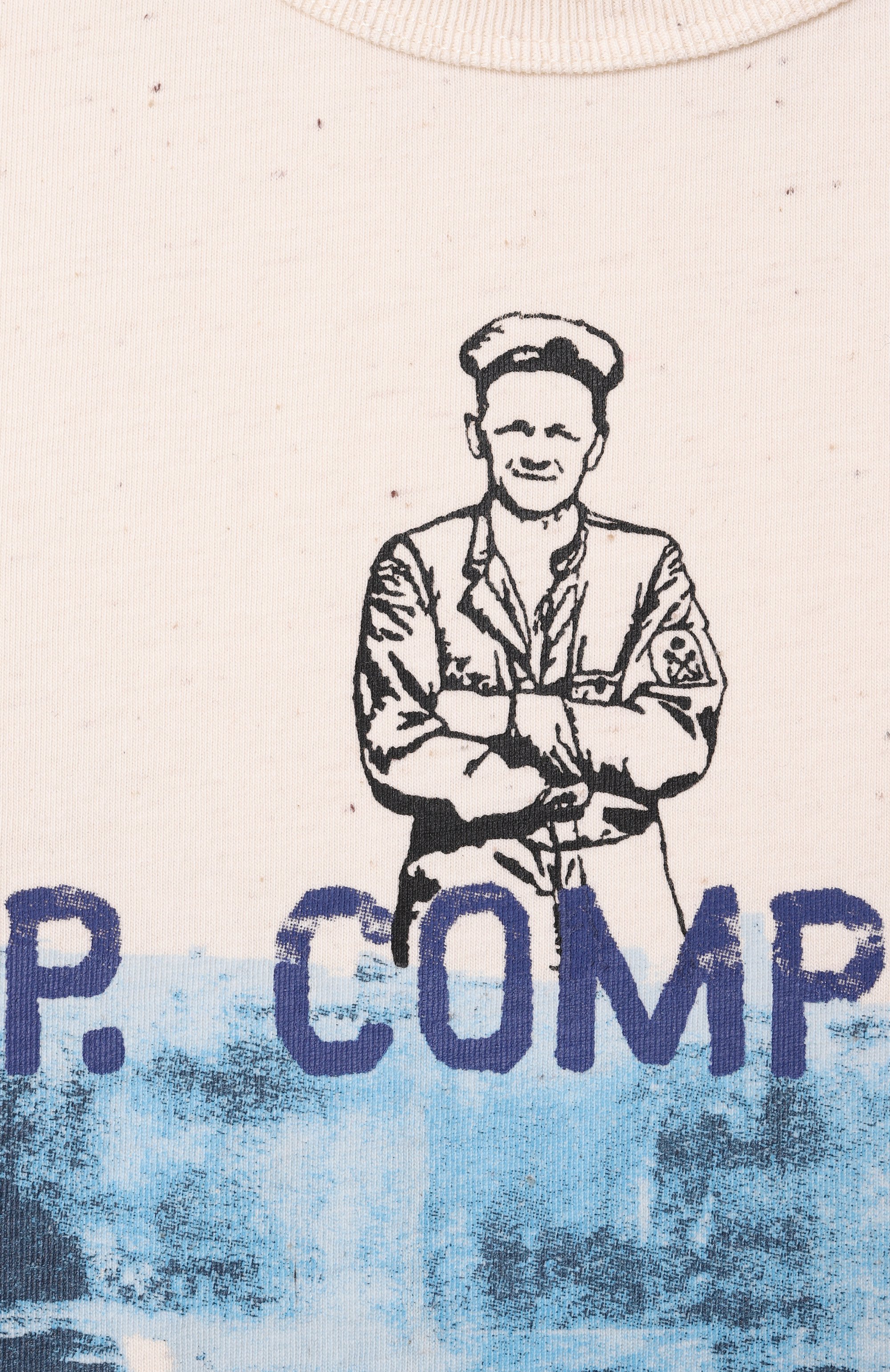 Хлопковая футболка C.P. COMPANY, арт. CUM00H/LAA41/4-8, фото 3