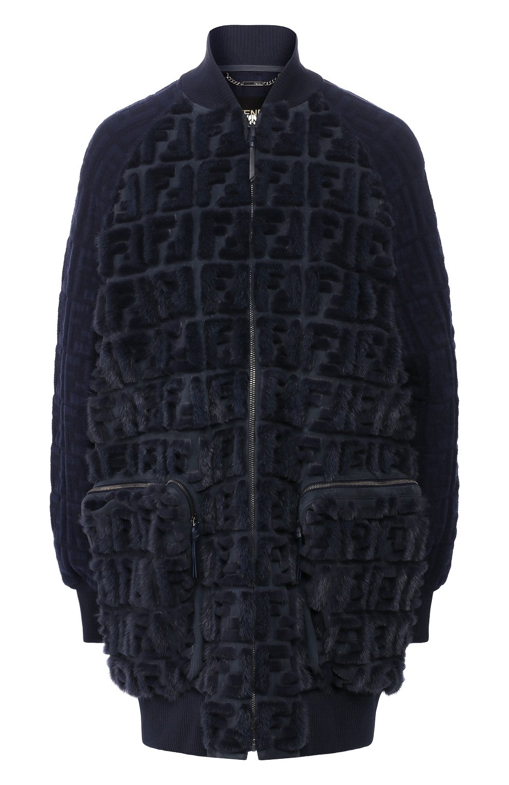 Куртка с меховой отделкой FENDI, арт. FNF75H A1Y1, фото 1