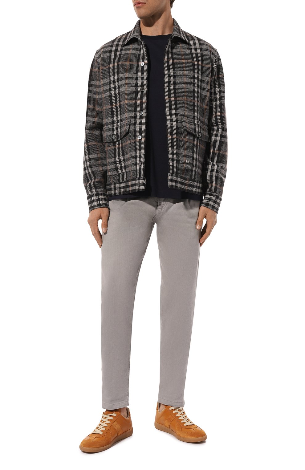 Хлопковая футболка BURBERRY, арт. 8056176, фото 2