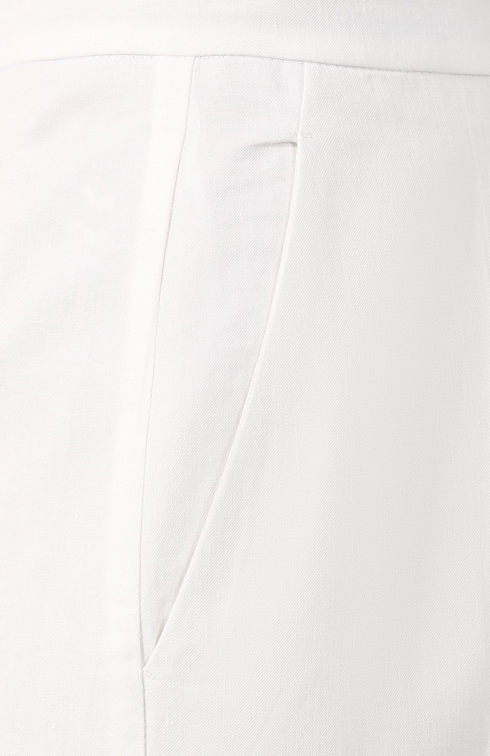Брюки из смеси хлопка и льна BRUNELLO CUCINELLI, арт. MF579P6941, фото 5
