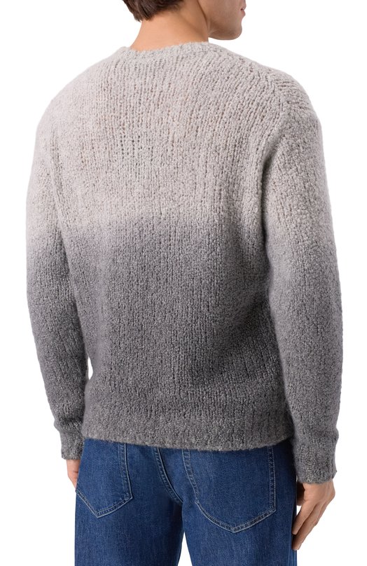 Свитер из кашемира и шелка MVST M25.1MM.K005 Серый  M25.1MM.K005 Фото 4