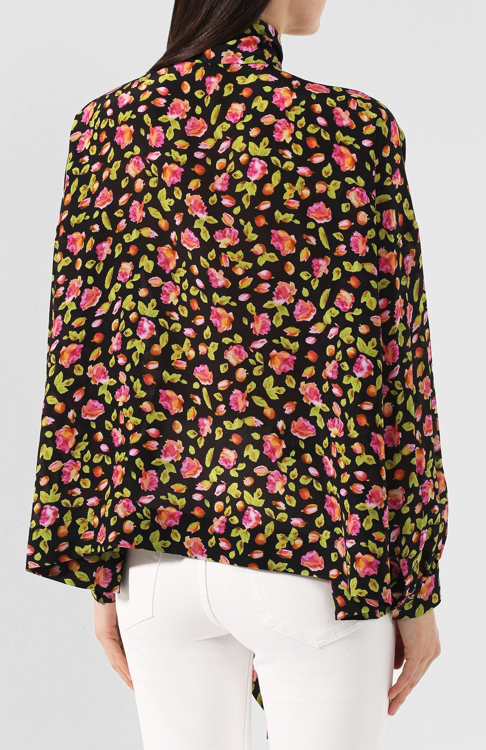 Шелковая блузка BALENCIAGA, арт. 482308/TFL75, фото 4