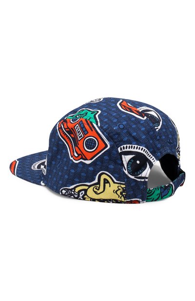 Хлопковая бейсболка KENZO разноцветного цвета по цене 4125 руб., арт. KN90508/5A-14A, фото 2 Хлопковая бейсболка KENZO, арт. KN90508/5A-14A, фото 2