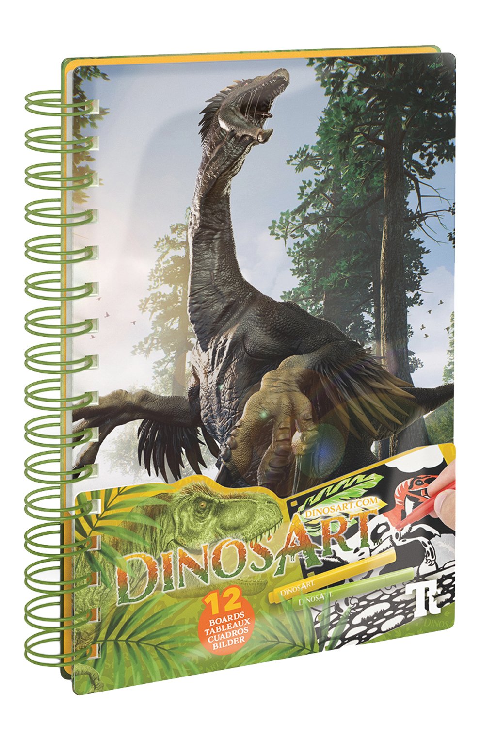 Раскраска-скетчбук dino PAREMO разноцветного цвета по цене 2410 руб., арт. 15204_NSDA, фото 1 Раскраска-скетчбук dino PAREMO, арт. 15204_NSDA, фото 1