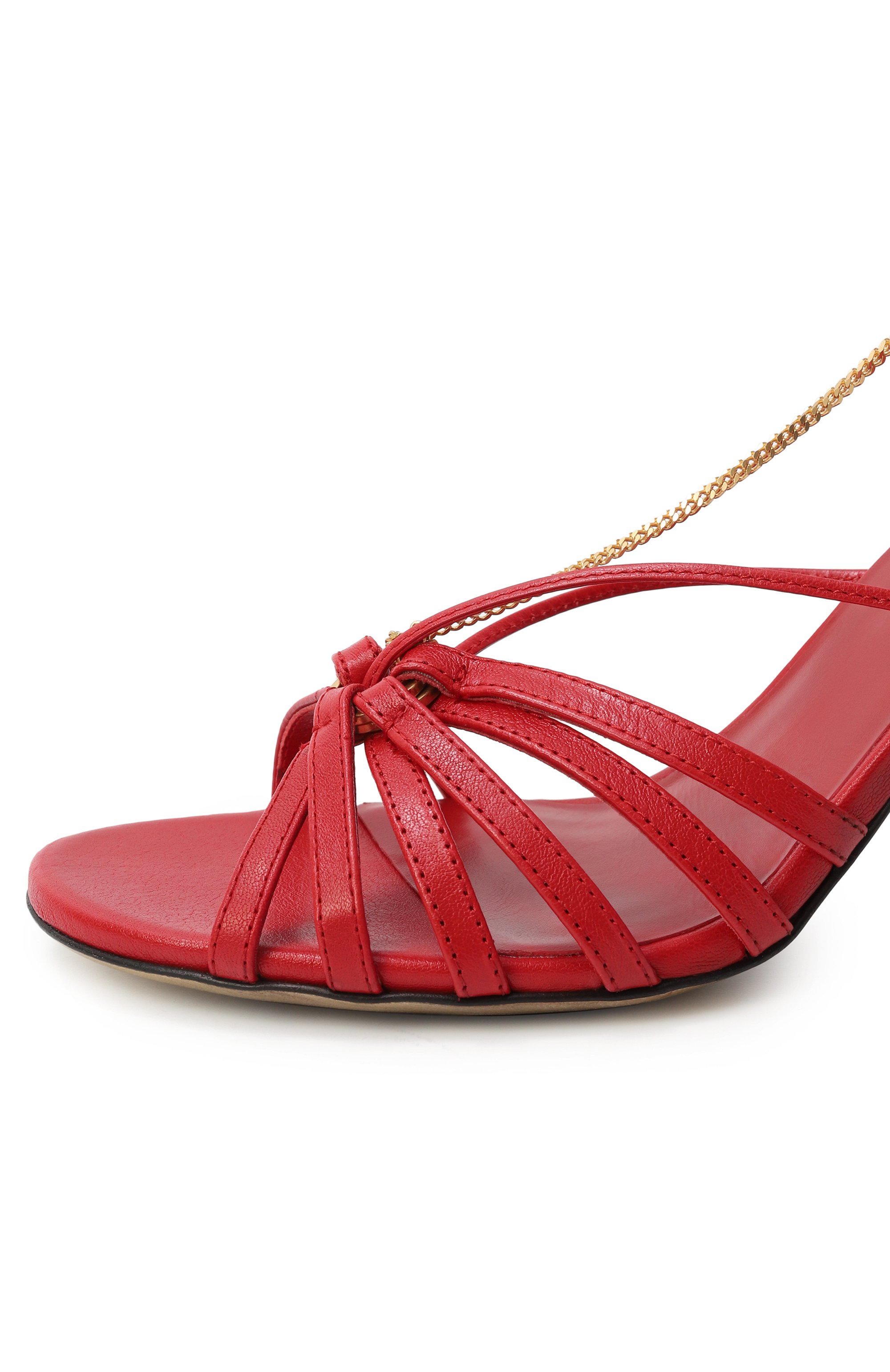 Кожаные босоножки nico GOLDEN GOOSE DELUXE BRAND, арт. GWF00858.F006905, фото 7