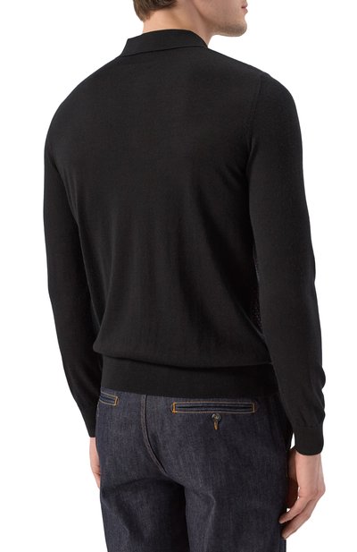 Поло из кашемира и шелка ZILLI, арт. KBP001M0330VM0U00, фото 4