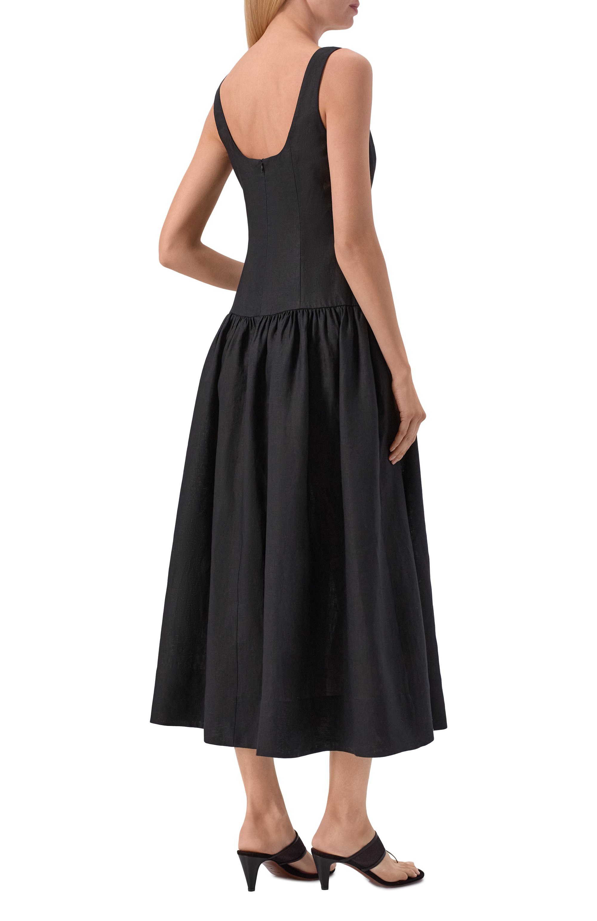 Льняное платье 12 STOREEZ, арт. 137364, фото 3