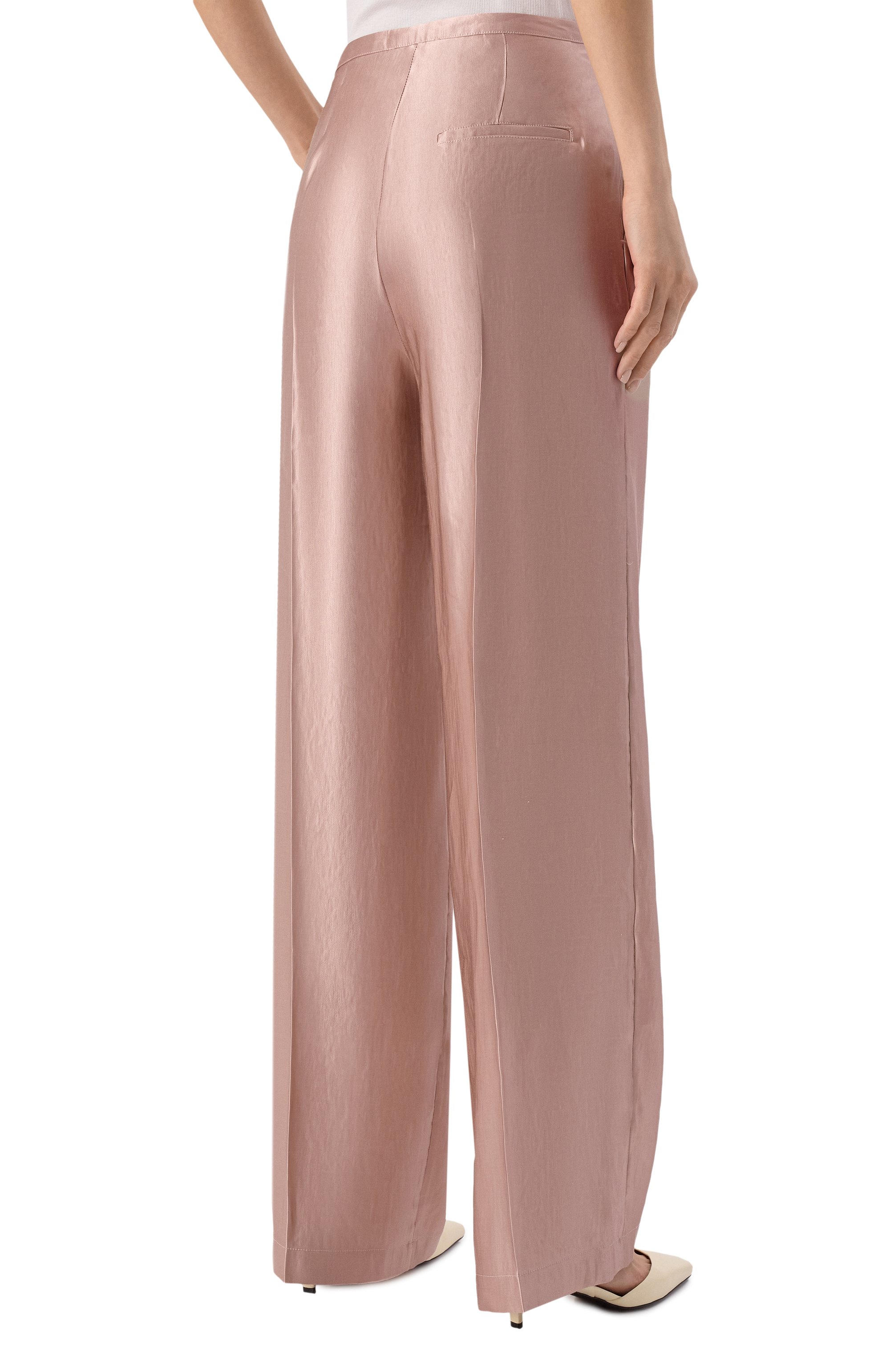 Брюки изо льна и шелка LOULOU DE SAISON, арт. SALLY, фото 4