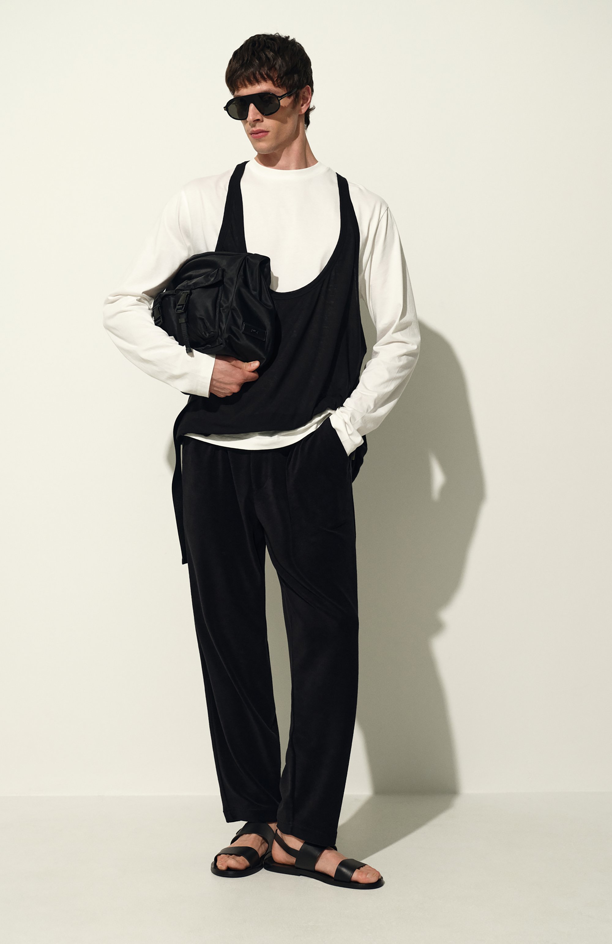 Хлопковая майка RICK OWENS, арт. RR01E5101/UC, фото 7