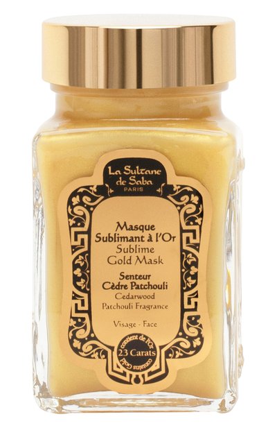 Женская маска для лица c ароматом кедра и пачули (100ml) LA SULTANE DE SABA, арт. 3700448600462