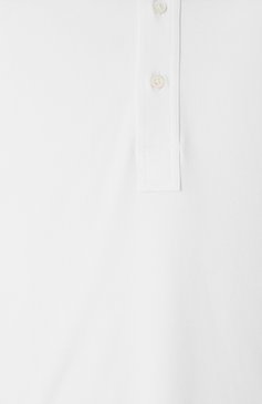 Мужское хлопковое поло BRUNELLO CUCINELLI белого цвета, арт. M0B133914 | Фото 6 (Драгоценные камни: Проставлено; Рукава: Длинные; Материал сплава: Проставлено; Длина (для топов): Стандартные; Застежка: Пуговицы; Стили: Кэжуэл; Материал внешний: Хлопок; Принт: Без принта; Кросс-КТ: Джерси; Мужское Кросс-КТ: Футболка-одежда)