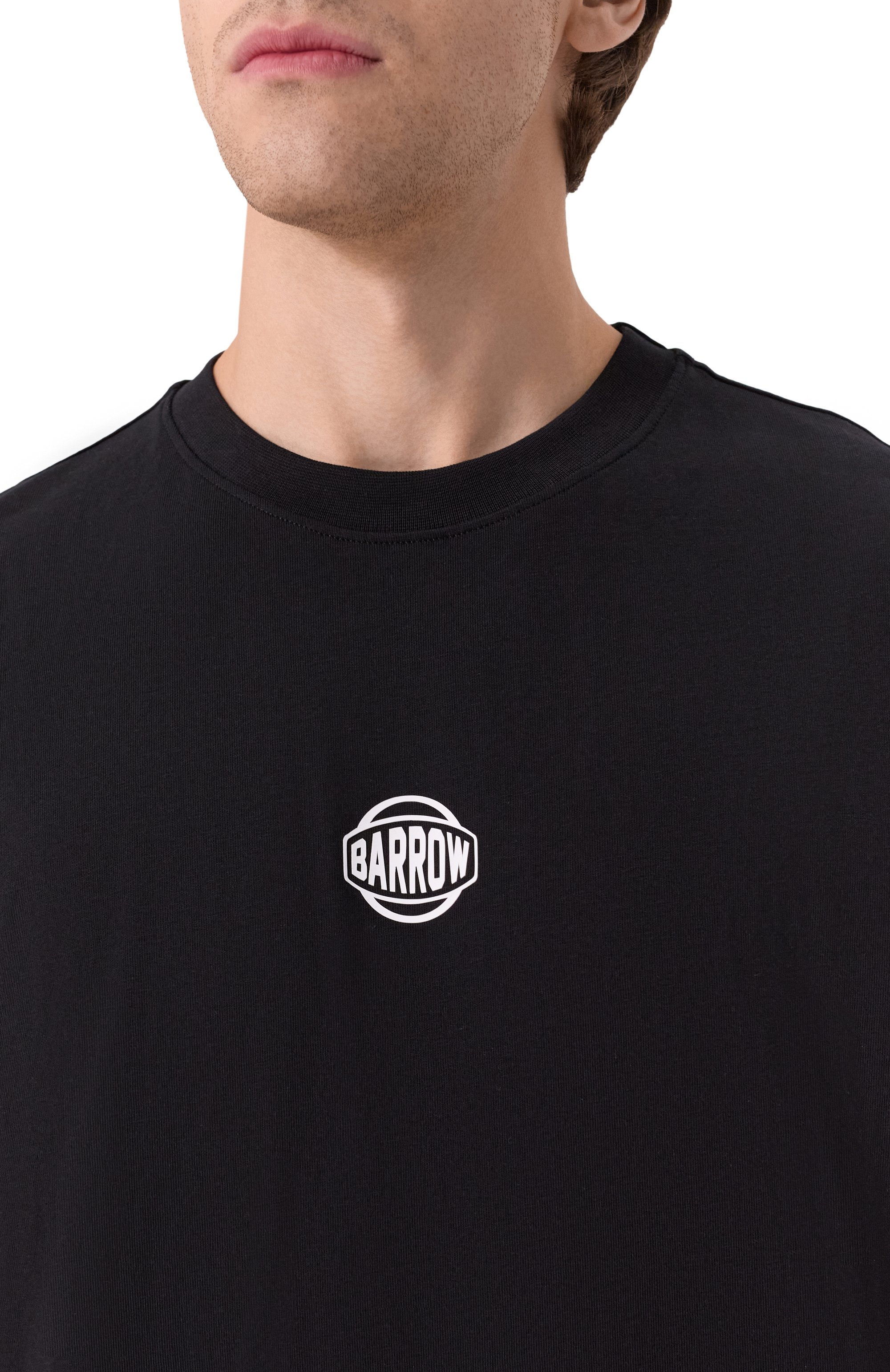 Хлопковая футболка BARROW, арт. S5BWMATH157, фото 5