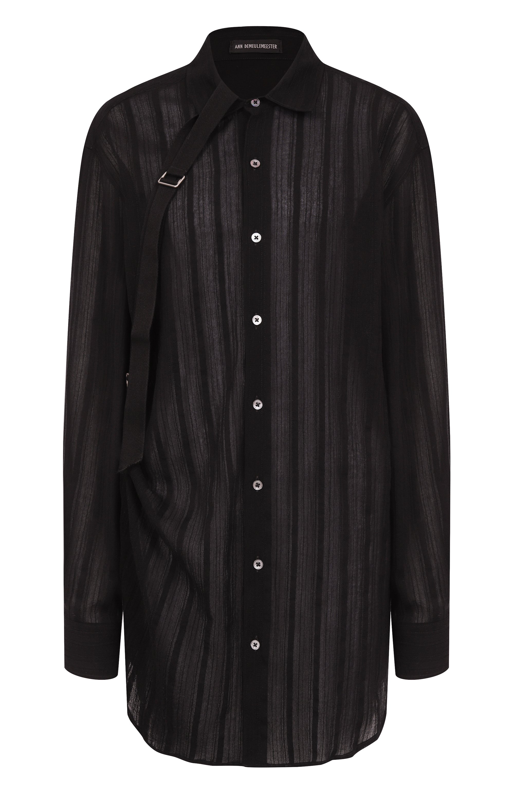 Блузка из хлопка и шерсти ANN DEMEULEMEESTER, арт. B0013139/FA648, фото 1