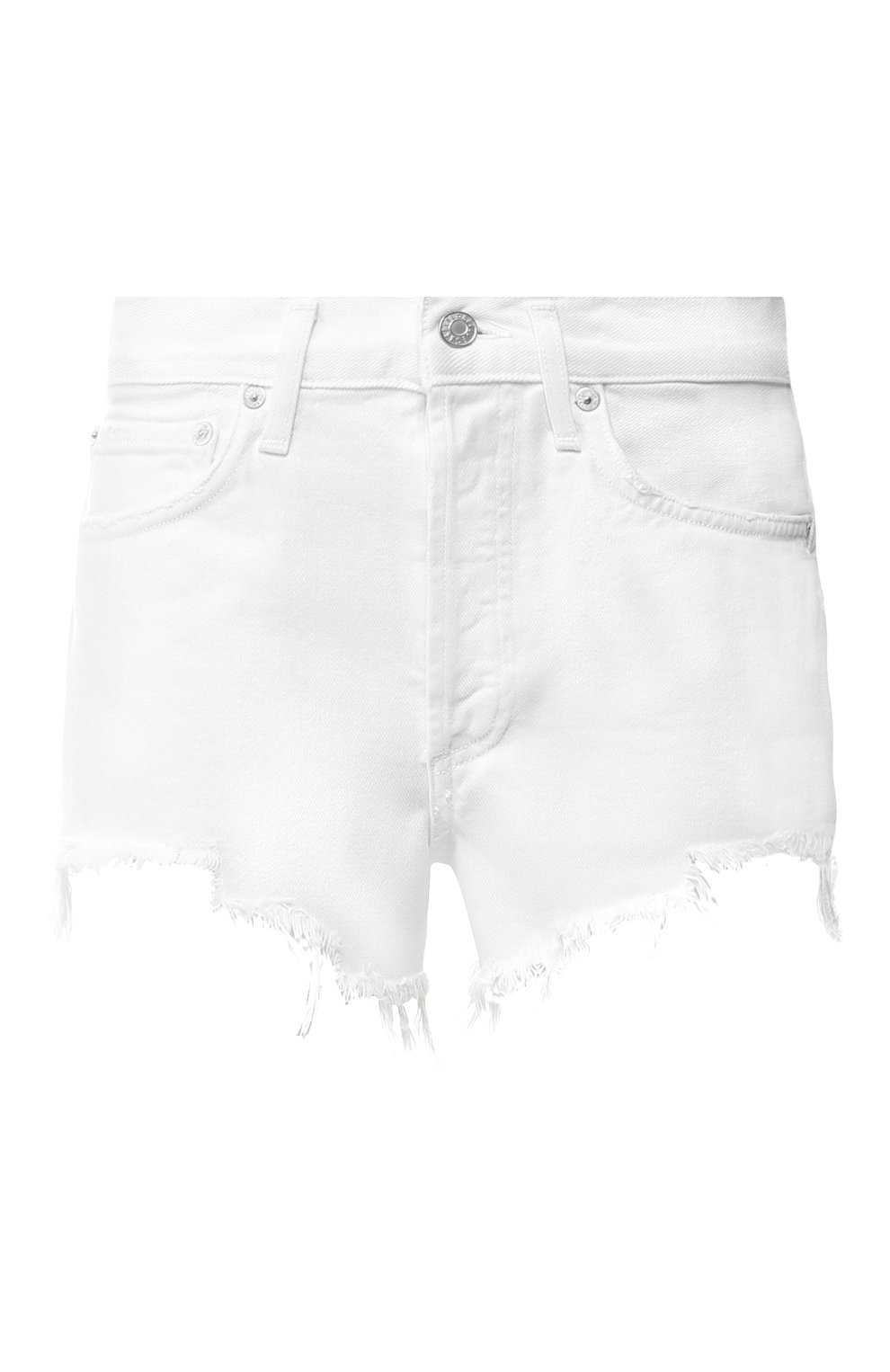 Джинсовые шорты с потертостями AGOLDE, арт. A026B-997, фото 1