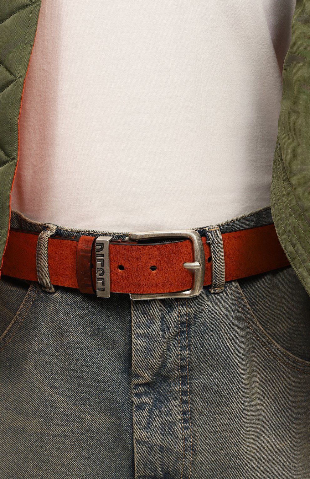 Кожаный ремень DIESEL, арт. X08506/PS142, фото 2