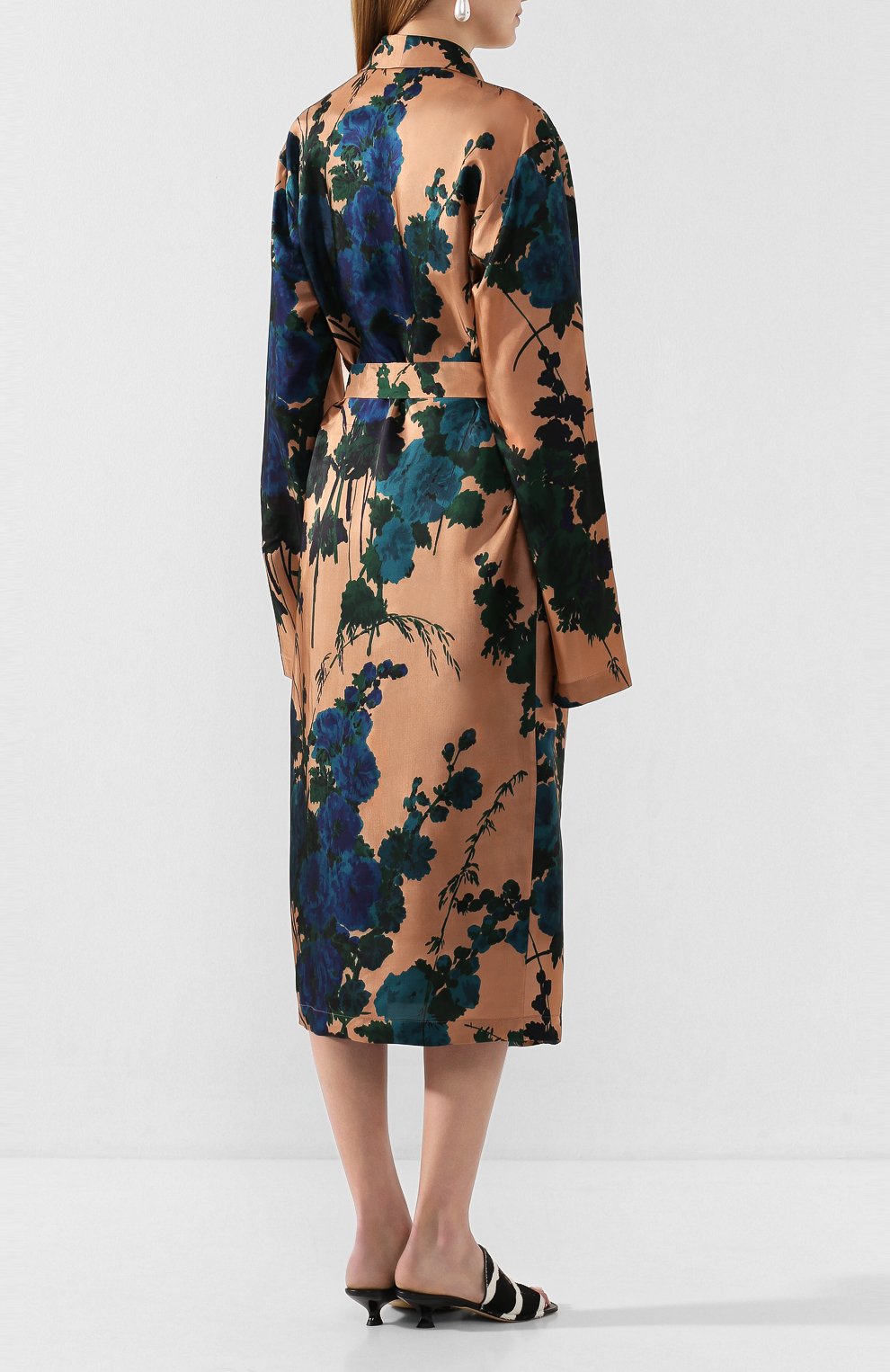 Плащ из вискозы DRIES VAN NOTEN, арт. 201-10742-9404, фото 4