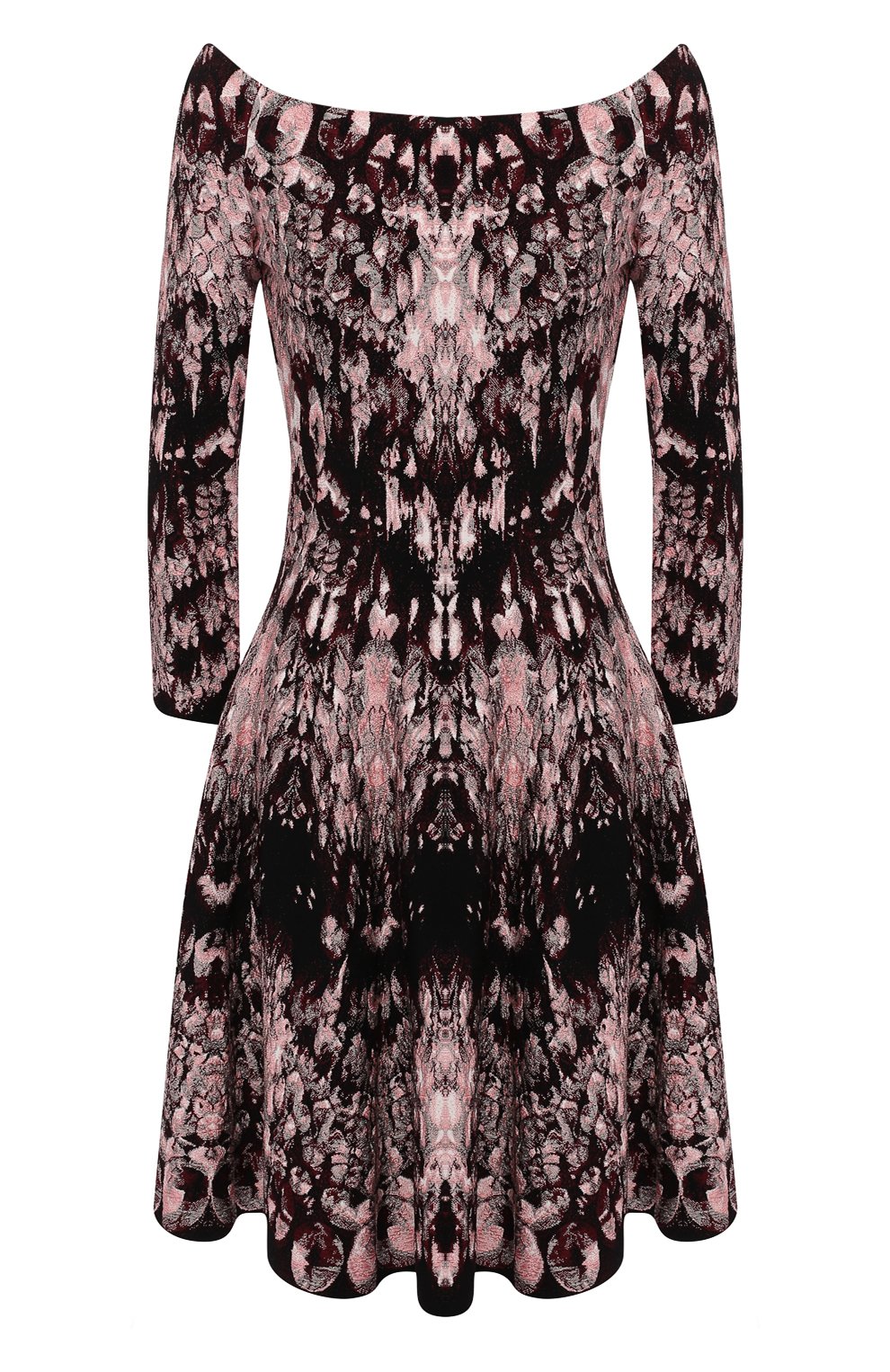 Платье ALEXANDER MCQUEEN розового цвета по цене 288000 руб., арт. 585244/Q1AG0, фото 1 Платье ALEXANDER MCQUEEN, арт. 585244/Q1AG0, фото 1
