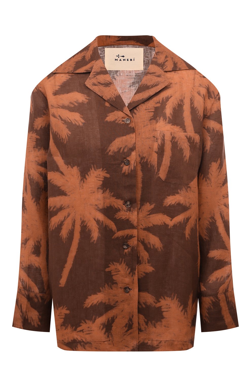 Льняная рубашка MANEBI, арт. A68NA, фото 1