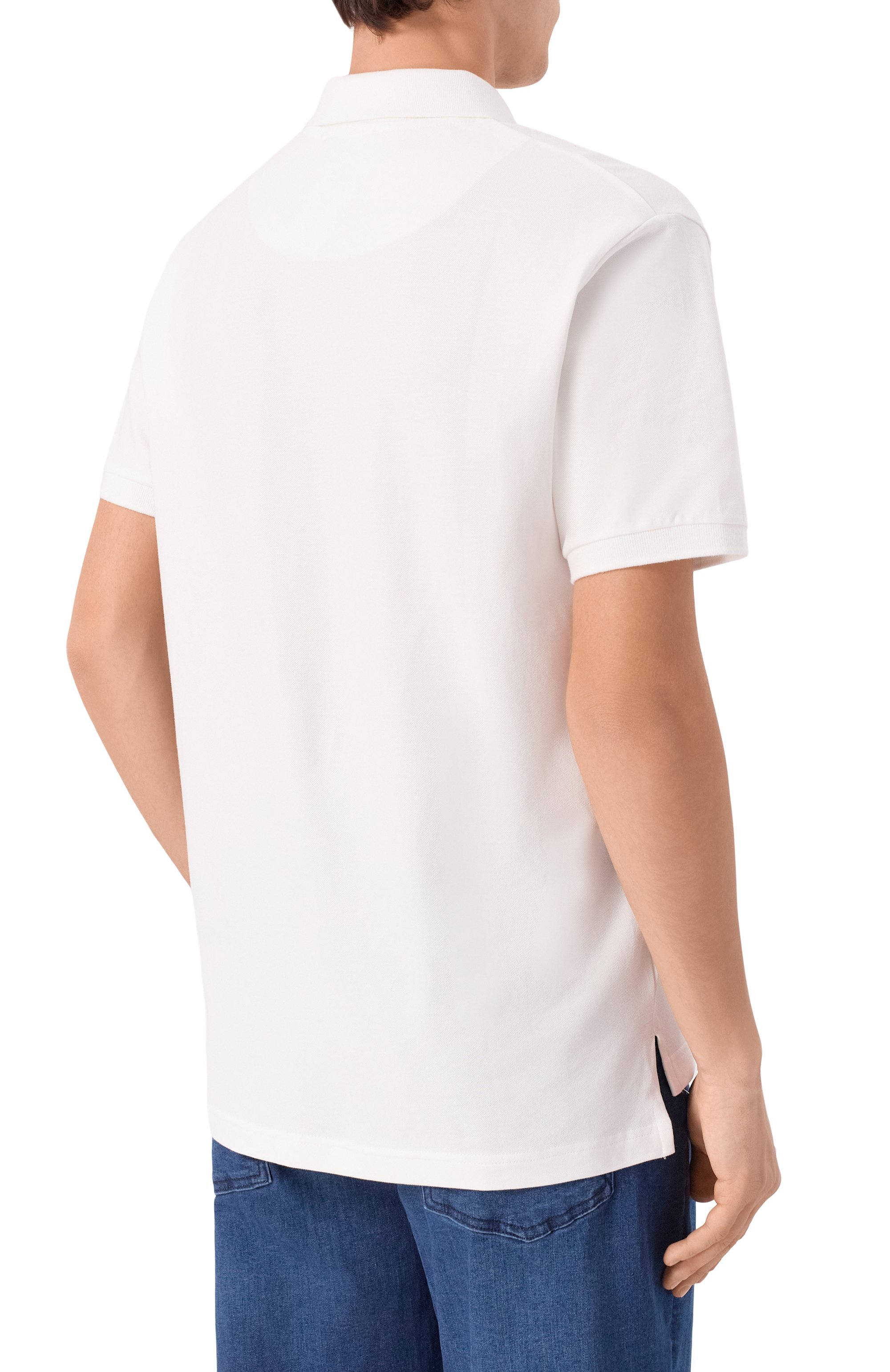 Хлопковое поло DIRK BIKKEMBERGS, арт. BMT1629, фото 4