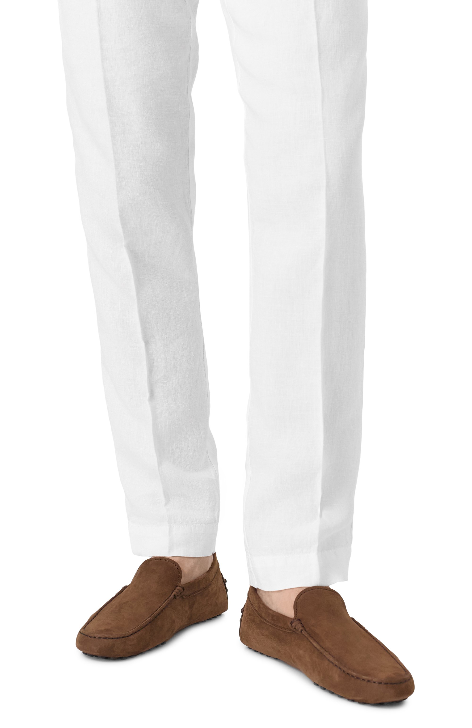 Мокасины gommino из нубука TOD’S, арт. XXM64C00040/6RN, фото 3