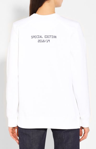 Хлопковый пуловер с логотипом бренда FENDI, арт. FS7067 A5GM, фото 4