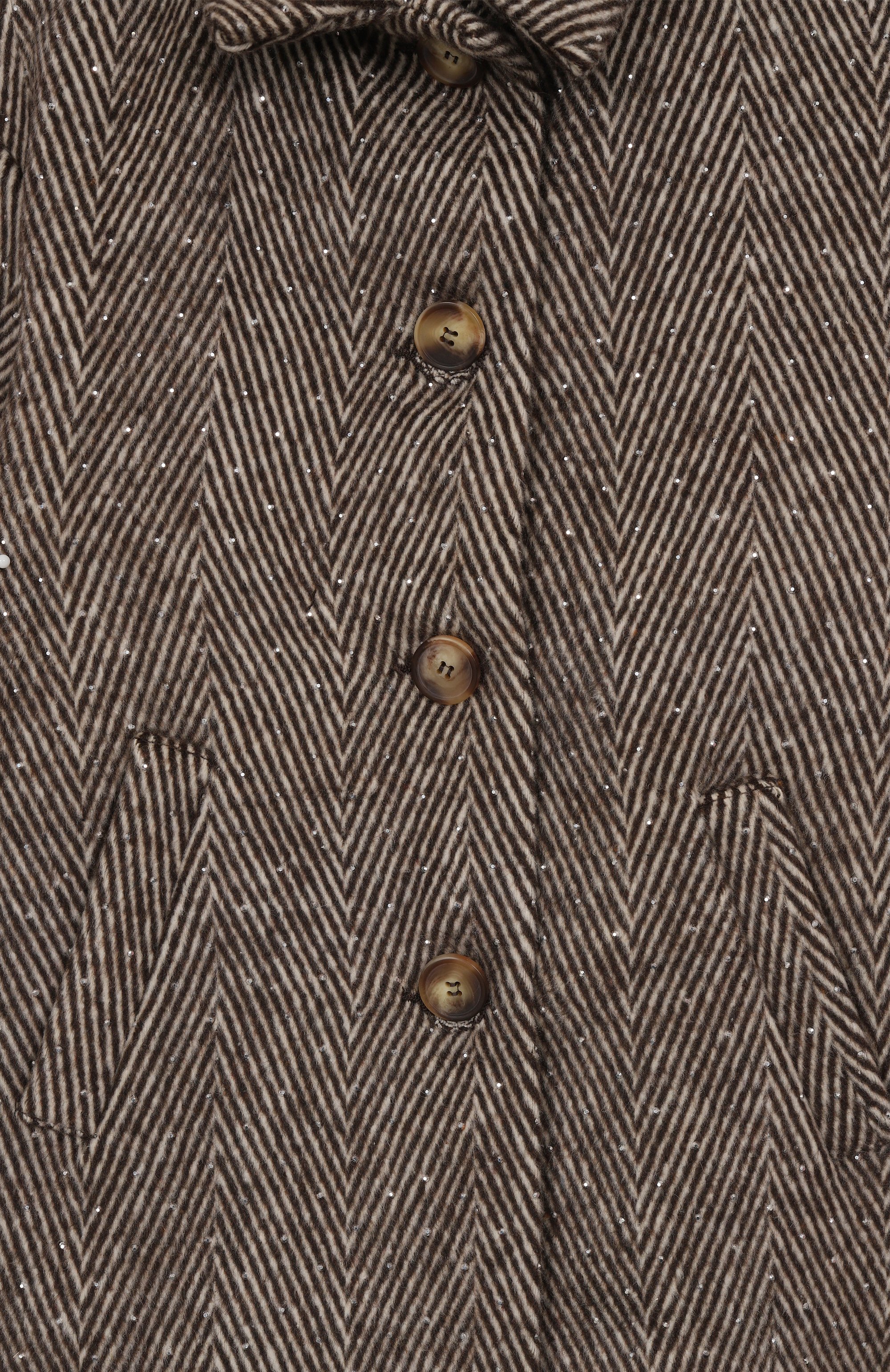 Пальто IL GUFO коричневого цвета по цене 38600 руб., арт. A25GGP0010W5017/2-4, фото 3 Пальто IL GUFO, арт. A25GGP0010W5017/2-4, фото 3