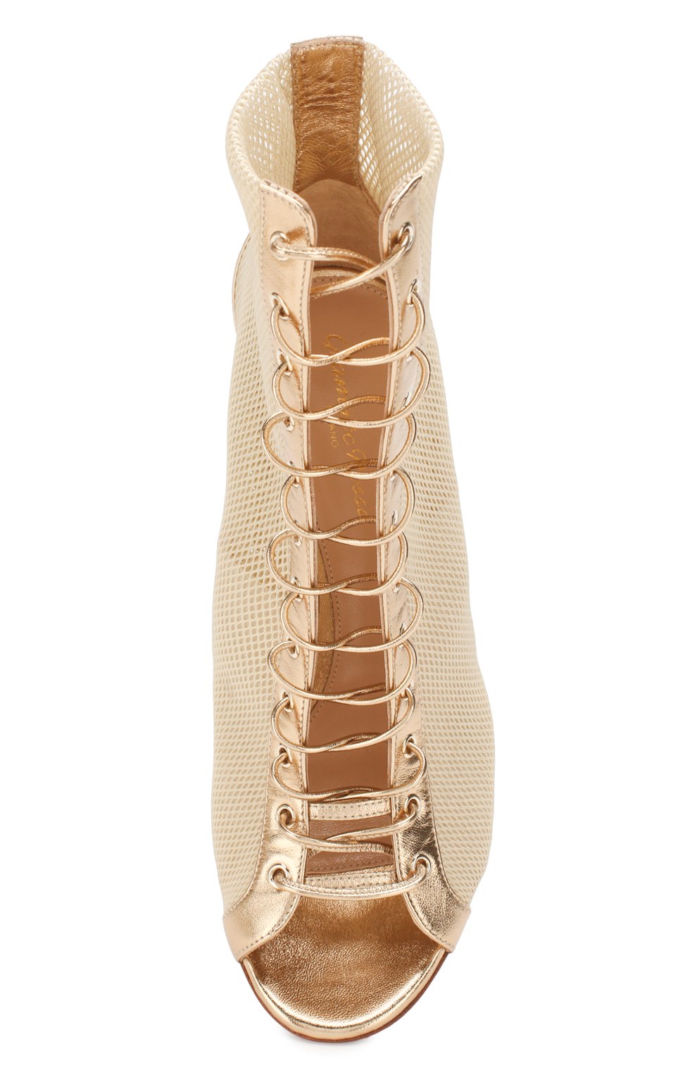 Текстильные ботильоны GIANVITO ROSSI, арт. G50669.15RIC.NLBMEKM, фото 5