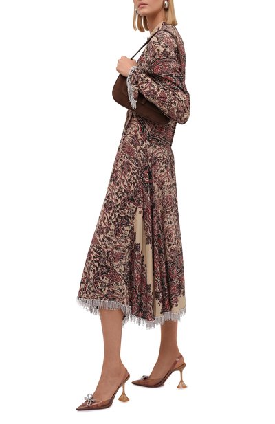 Туфли rosie AMINA MUADDI, арт. R0SIE GLASS/PVC/MATTE NUDE, фото 2