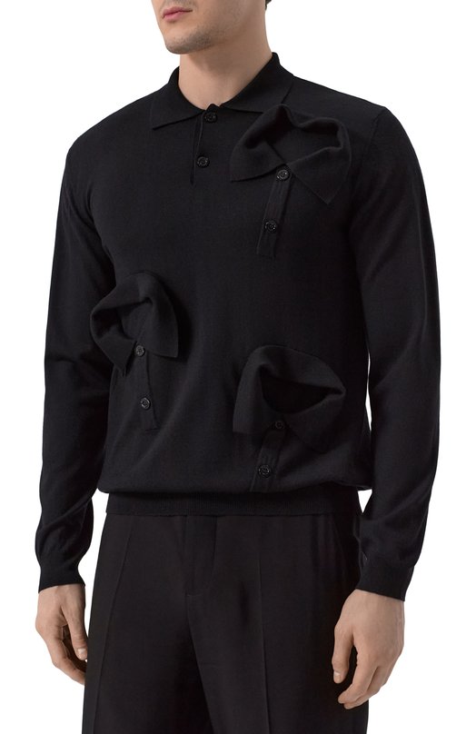 Шерстяное поло Moschino 3