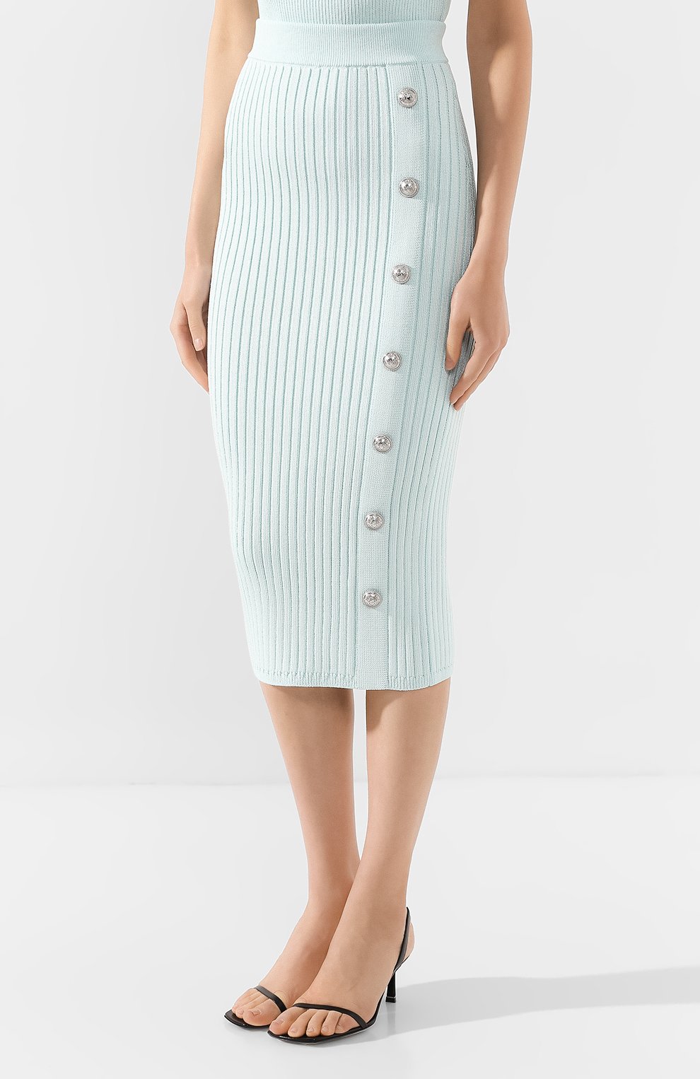 Юбка из вискозы BALMAIN, арт. SF24871/K487, фото 3