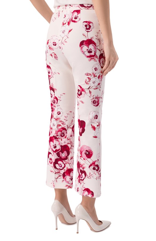 Хлопковые брюки Giambattista Valli 26SSPVCA3107/34PRI Белый  26SSPVCA3107/34PRI Фото 4