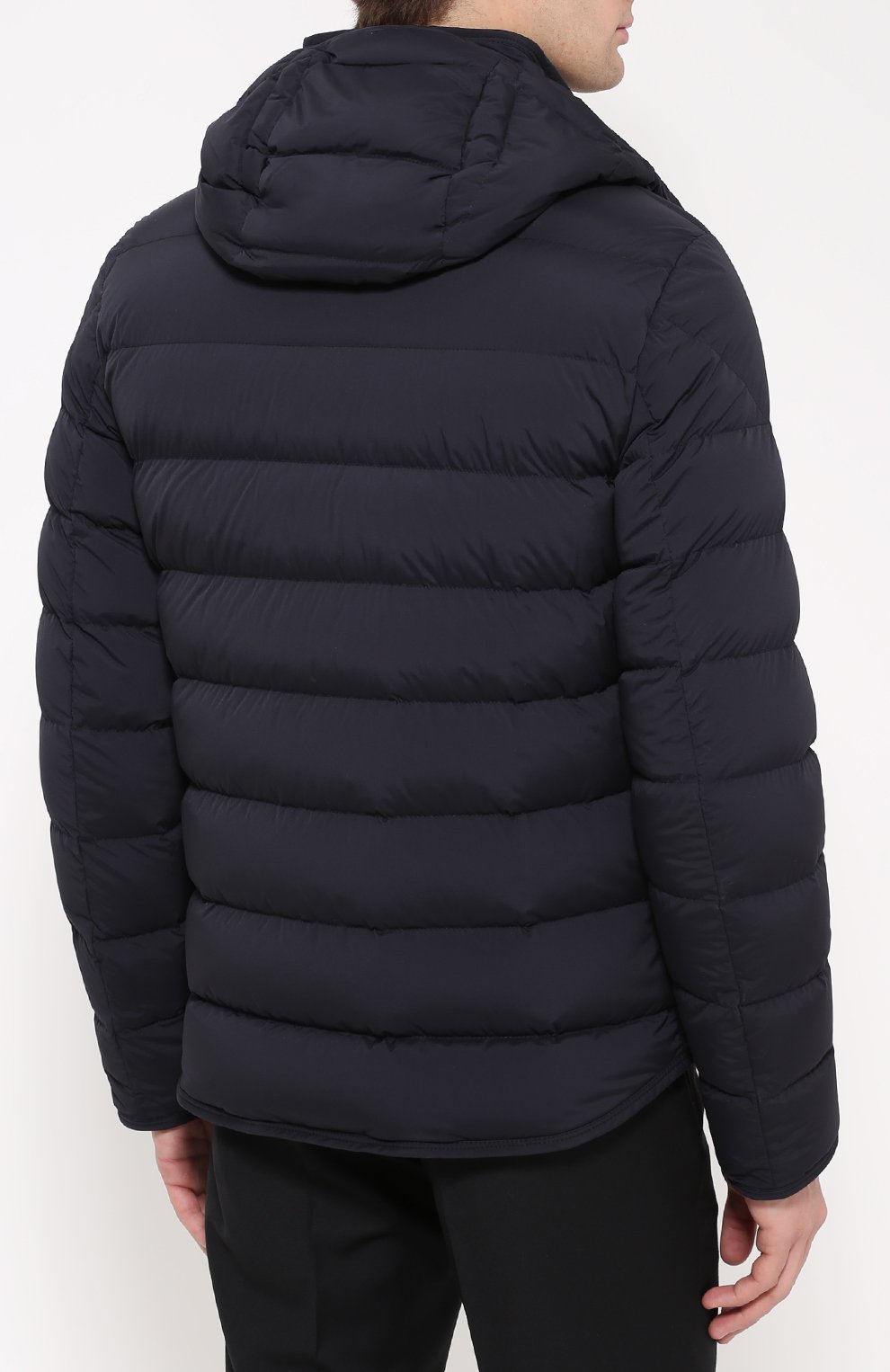 Стеганый пуховик nazaire на кнопках с капюшоном MONCLER, арт. B2-091-41847-95-53132, фото 4